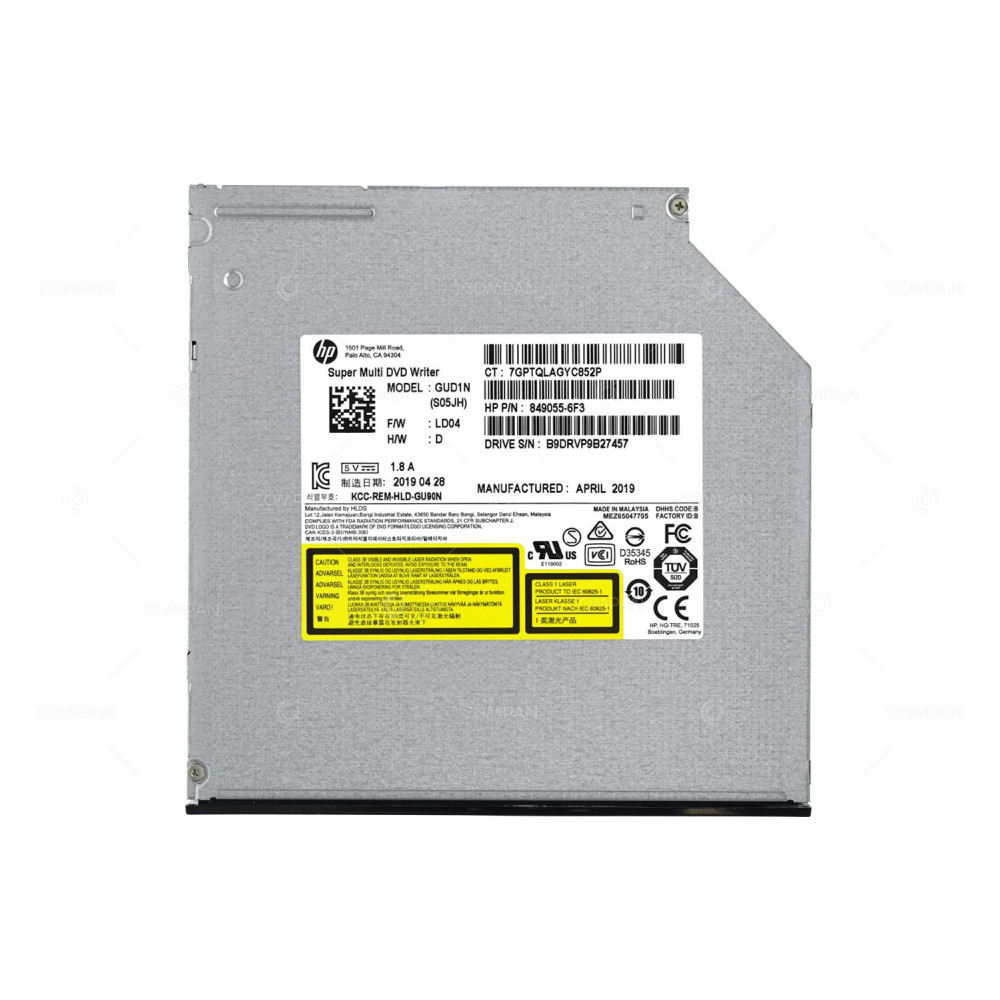 849055-6F3 HP SUPER MULTI DVD WRITER MINISATA GUD1N, S05JH